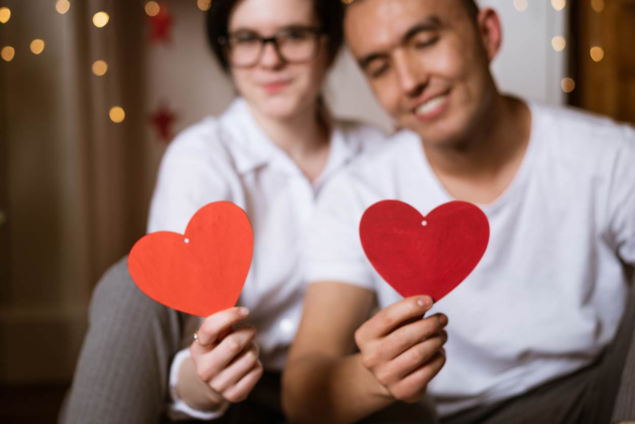 une Saint-Valentin avec bébé