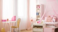 un ciel de lit rose poudré