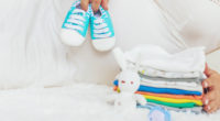 une trousse de toilette pour la naissance de bébé