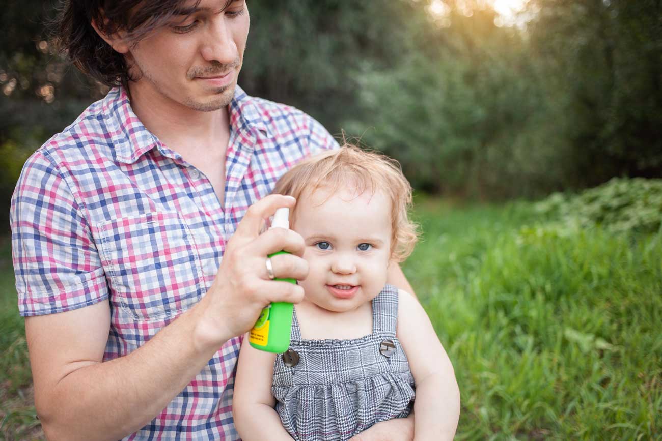 un anti-moustiques naturel pour bébé