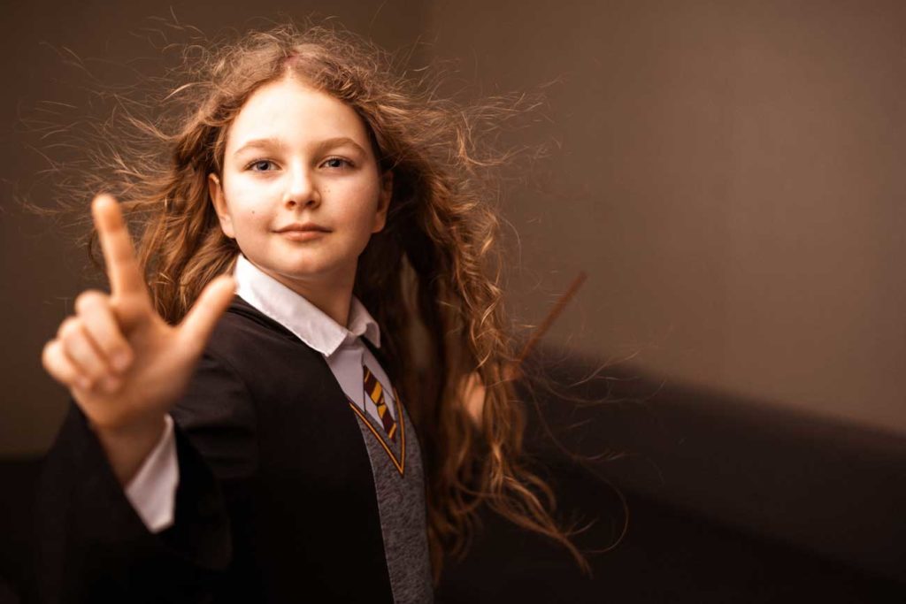 petite fille Harry Potter : anniversaire