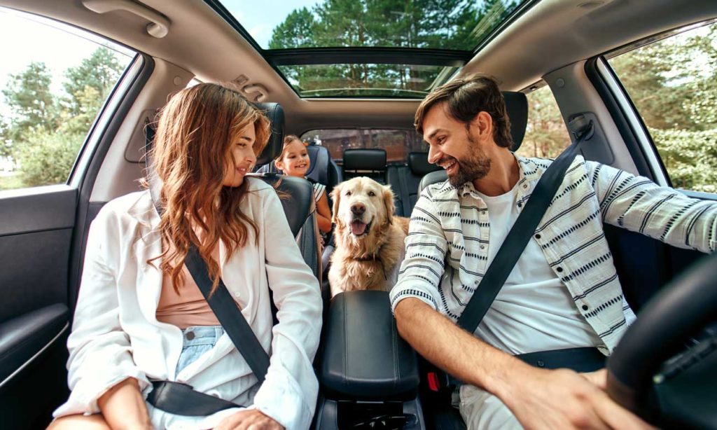 des vacances en famille en voiture