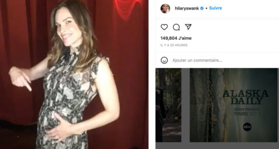 Hilary Swank future maman de jumeaux