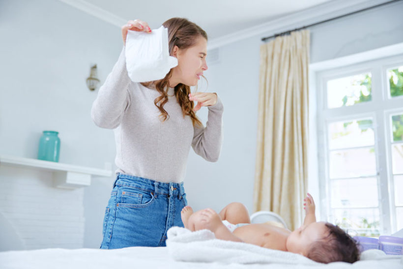 La couche de bébé déborde voici comment ne pas paniquer