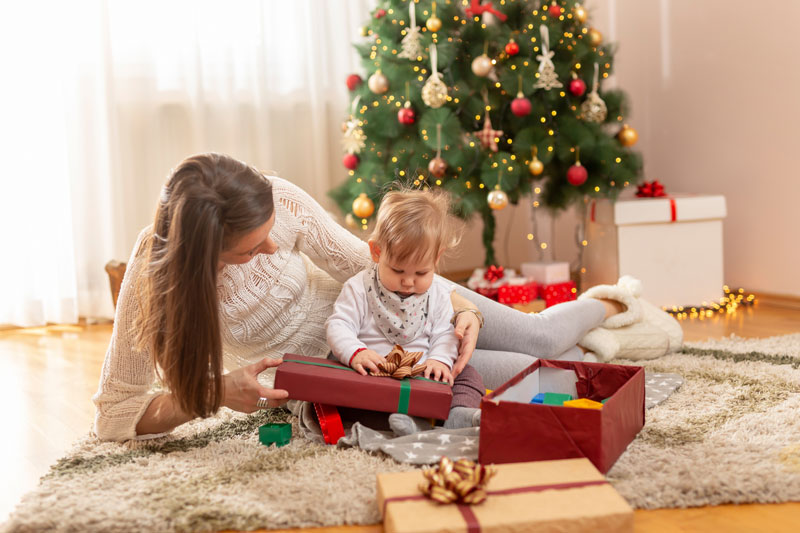 comment décorer pour noel votre maison avec bébé ?