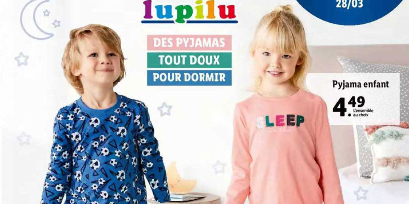 Lupilu chez Lidl : marque de vêtement pour enfant de qualité