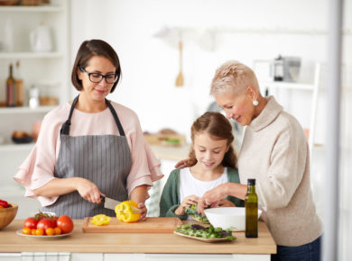 des recettes pour cuisiner en famille