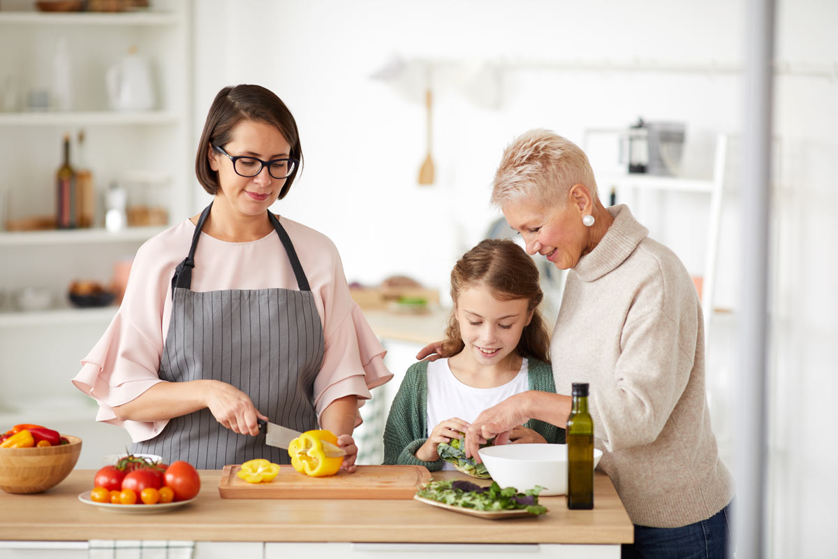 des recettes pour cuisiner en famille