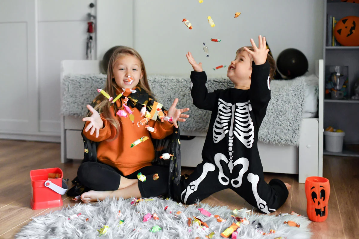 Comment évitez l'excès de sucre et de maux de ventre de vos enfants à Halloween ?