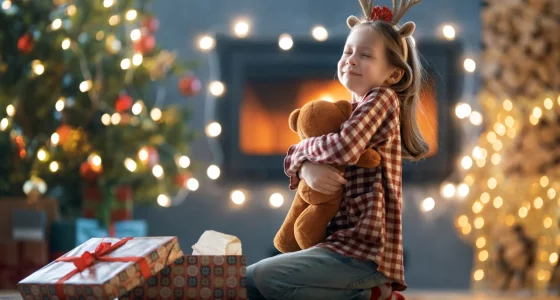5 idées pour pour décorer la chambre d'une petite fille à Noël