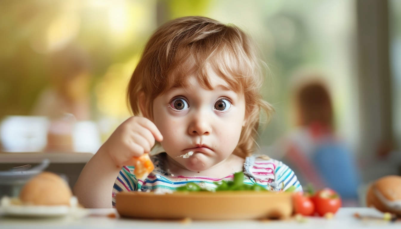 La néophobie alimentaire : un problème fréquent chez les jeunes enfants ?