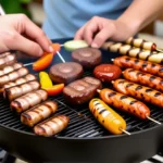 Un barbecue marocain pour un repas convivial en famille