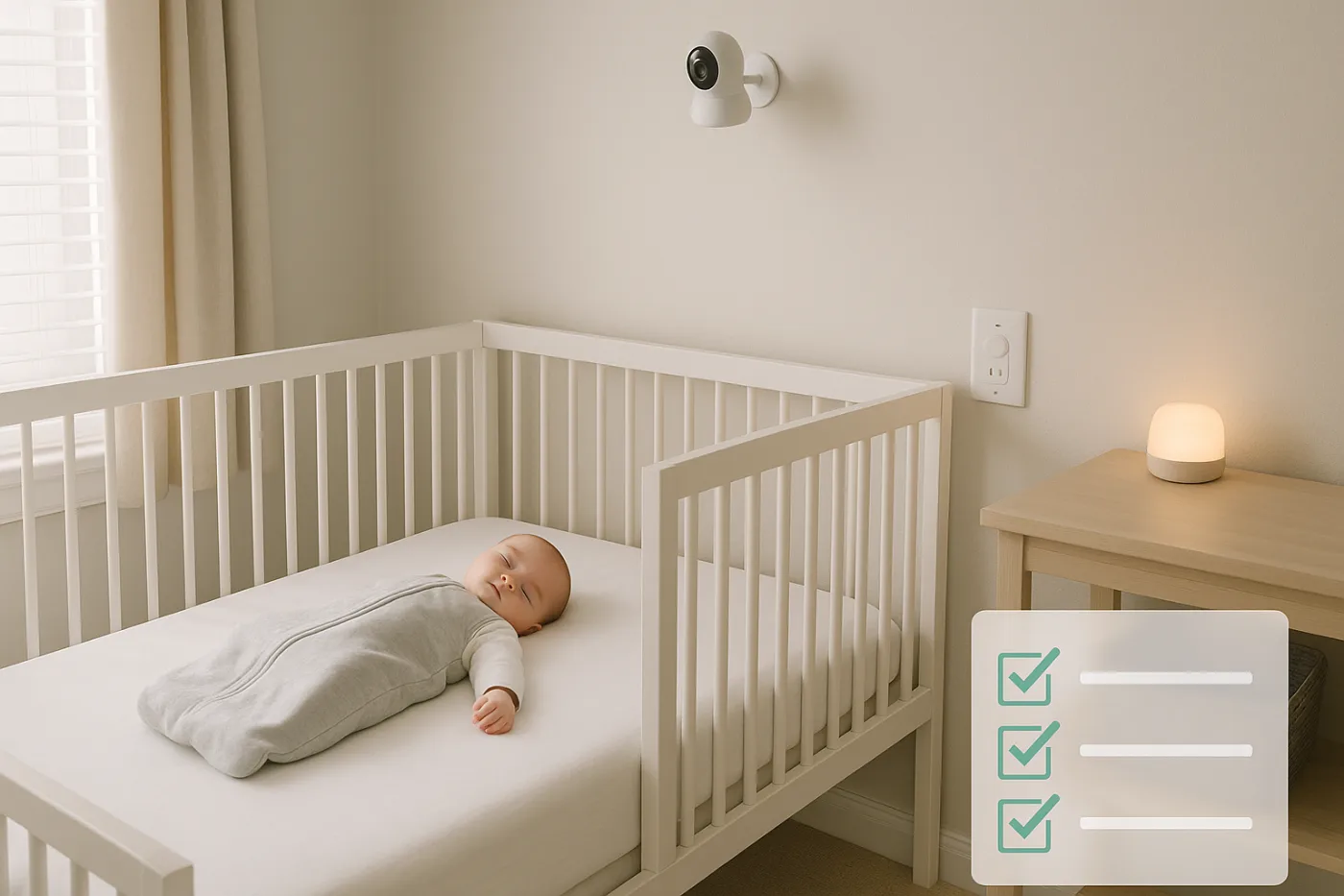 Chambre de bébé : une sécurité et un sommeil sans erreur