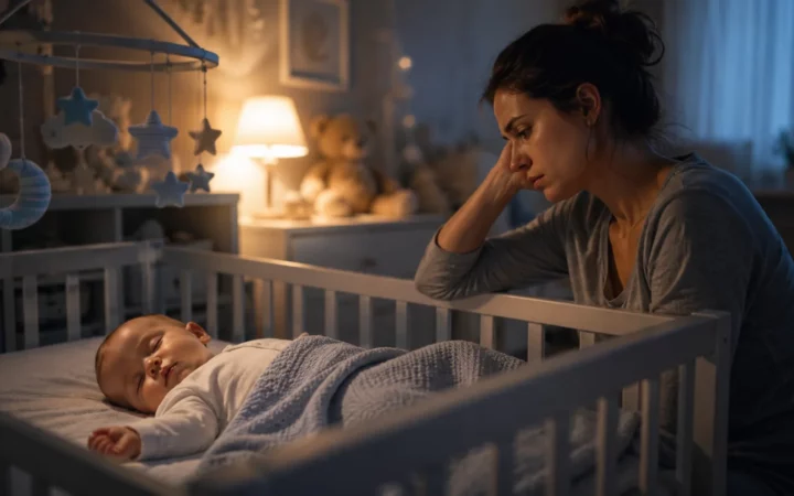 Comprendre le sommeil de bébé et ses réveils nocturnes