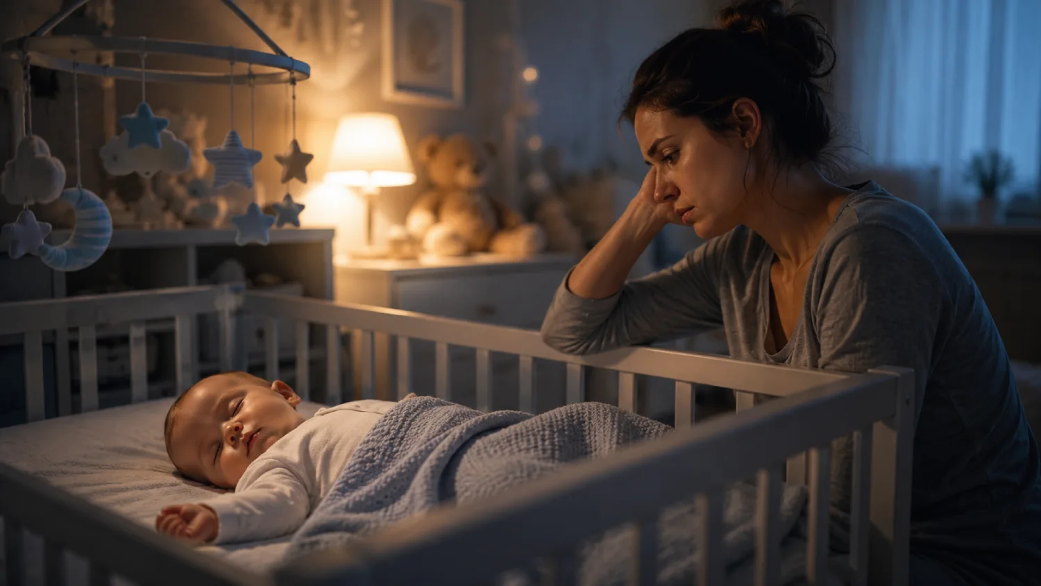 Comprendre le sommeil de bébé et ses réveils nocturnes