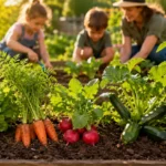 Potager avec les enfants : 5 légumes faciles à planter avant l'été pour vos repas bio