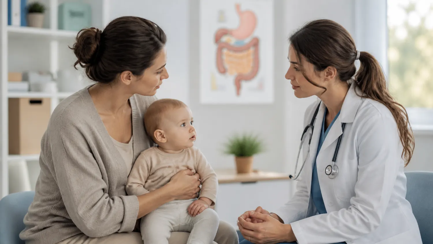 Selles blanches : pourquoi la couche de mon bébé est-elle décolorée ?