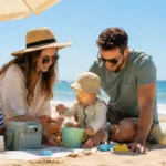 Première fois à la plage avec bébé : la liste complète pour des vacances sereines