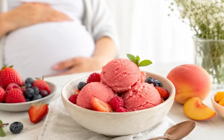 Sorbet aux fruits sans sorbetière : la recette facile pour futures mamans