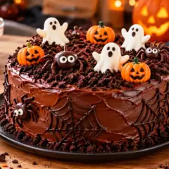 Gâteau au chocolat d'Halloween : la recette parfaite à faire avec les enfants, prête en 30 minutes
